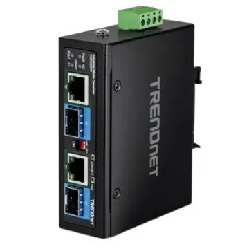 Trendnet RJ45, SFP Media Converter, 2000Mbit/s, Full Duplex - TI-BF22SFP product image