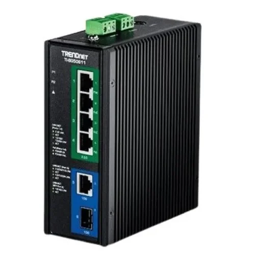 Trendnet TI-BG50611, Network Switch 6 Port Switch With PoE product image