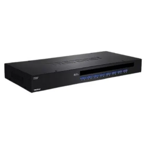 Trendnet 16 Port 16 PS/2, USB VGA KVM Switch, 2048 x 1536 Maximum Resolution - TK-1603R product image