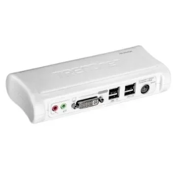 Trendnet 2 Port Dual Monitor USB DVI KVM Switch, DVI 2048 x 1536 Maximum Resolution - TK-204UK product image