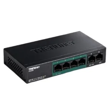 Trendnet TPE-S50, Network Switch 6 Port Switch With PoE product image
