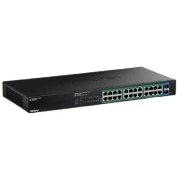 Trendnet TPE-TG262ES, Managed, Smart 26 Port Network Switch With PoE product image