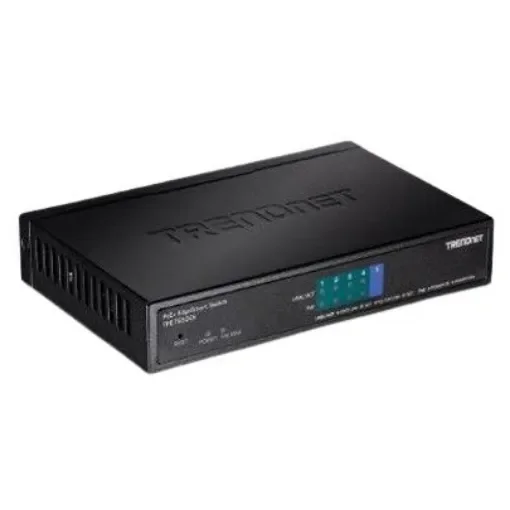 Trendnet TPE-TG50ES, Managed, Smart 5 Port Gigabit Switch With PoE product image