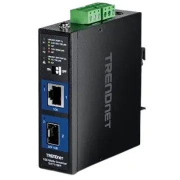 Trendnet RJ45, SFP Media Converter, 10000Mbit/s, Multi Mode - TI-F711SFP product image