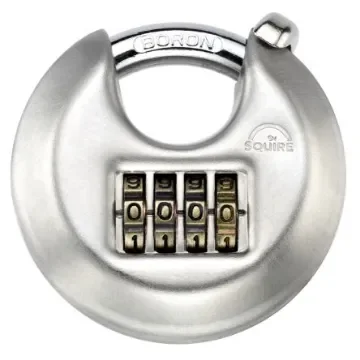 Squire Padlock Weatherproof Steel Padlock, 8.5mm Shackle, 70mm Body - DCL1 COMBI product image