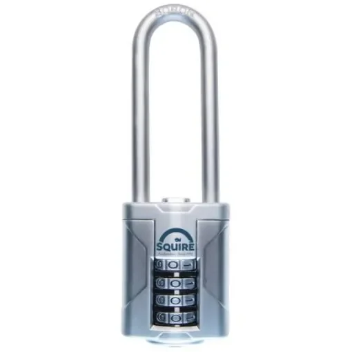 Squire Padlock Weatherproof Boron Alloy, Steel Padlock, 6mm Shackle, 40mm Body - VULCAN COMBI 40 2.5 product image