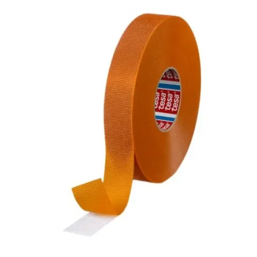 Tesa 04963 Transparent Double Sided Tape, 0.11mm Thick, ABS - 6.2 N/cm, Aluminium - 5.2 N/cm, PC - 6.6 N/cm, PE - 4.5 - 04963-00058-00 product image