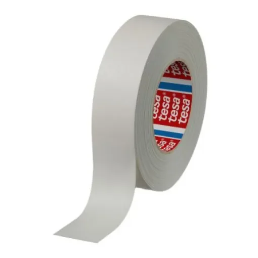 Tesa 4671 Black, Blue, Clear, Green, Red, Yellow Acrylic Coated Duct Tape, 0.28mm Thick - 04671-00004-00 product image