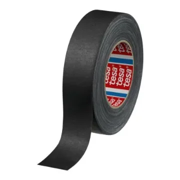 Tesa 4671 Black, Blue, Clear, Green, Red, Yellow Acrylic Coated Duct Tape, 0.28mm Thick - 04671-00034-00 product image