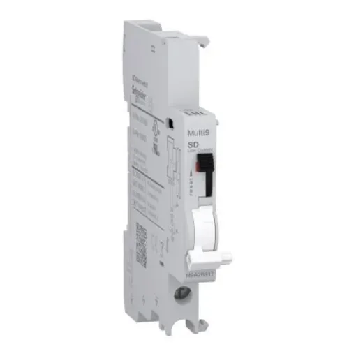 Schneider Electric Auxiliary Contact, 1 Contact, 1 C/O, Clip-On, Multi9 M9A - M9A26917 product image