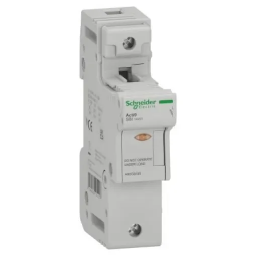 Schneider Electric Fuse Switch Disconnector, 1 Pole, 50A Max Current - A9GSB150 product image
