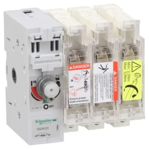 Schneider Electric Fuse Switch Disconnector, 3 Pole, 125A Max Current - GS2KG3 product image