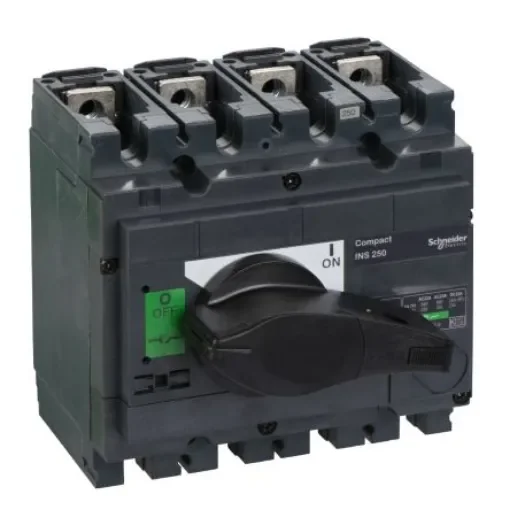 Schneider Electric Fuse Switch Disconnector, 4 Pole, 250A Max Current - 31107 product image