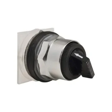 Schneider Electric Spring Return Selector Switch - 30mm Cutout Diameter 2 Positions - 9001KS34B product image