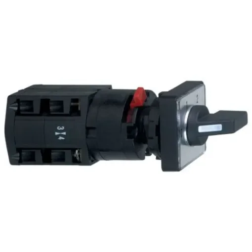 Schneider Electric, 2P 3 Position 60° Cam Switch Body, 400V (Volts), 10A, Handle Actuator - K10D012UCH product image
