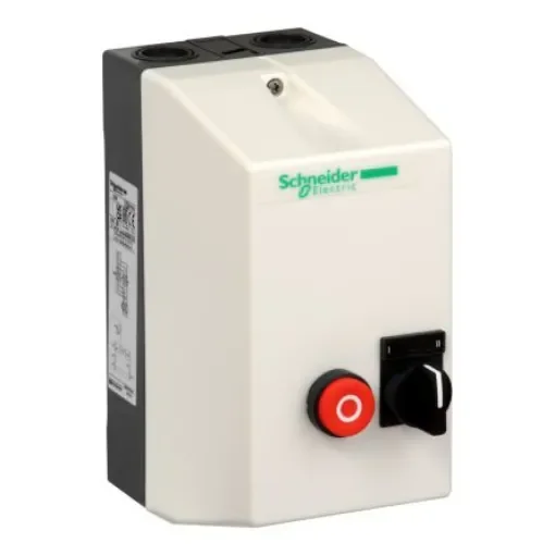 Schneider Electric TeSys Motor Starter, Reversing Starter, 7.5 kW, 415 V ac, IP65 - LE2D12N7 product image
