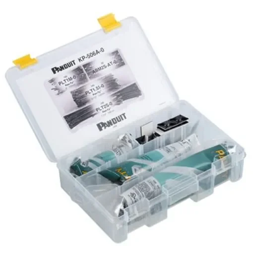 Panduit Cable Tie Kit, Industrial Maintenance Kit, Clear Nylon - KP-506A-0 product image