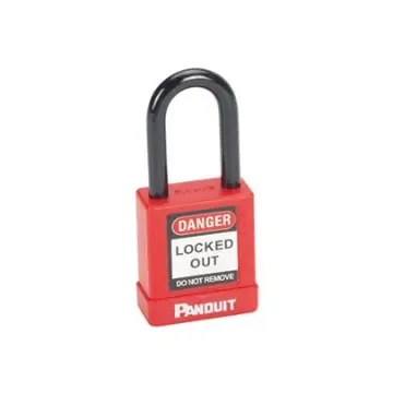 Panduit Red 1-Lock Aluminium, Steel Safety Padlocks, 6.6mm Shackle - PSL-8 product image
