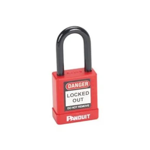 Panduit Brown 1-Lock Aluminium, Steel Lockout Kit, 6.6mm Shackle - PSL-8BR product image