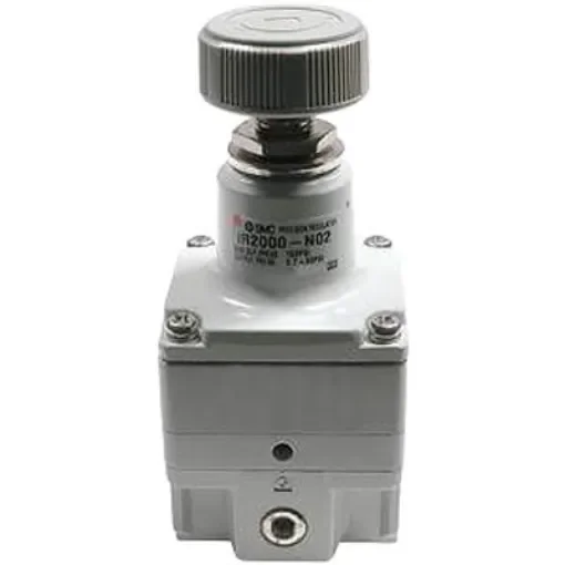 SMC G 1/4 Regulator - 0.005MPa to 0.2MPa, IR2000-F02BG-X1 product image