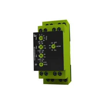 Voltage Monitoring Relay, 1, 3 Phase, DPDT, 400V ac, DIN Rail - E3YM400VSY20 product image