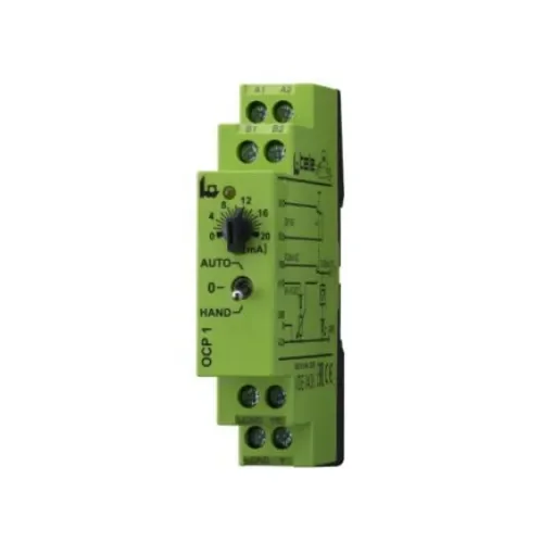 Octo Series Coupling Relay, DIN Rail Mount, 24V Coil, SPDT, 1-Pole, 2A Load - OCP1 24VAC/DC product image