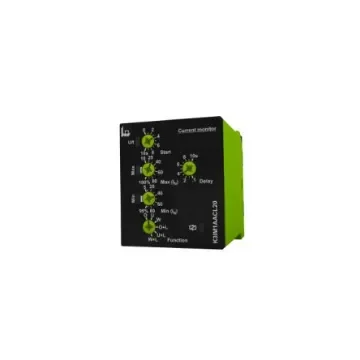 Current Monitoring Relay, 1 Phase, DPDT, 230V ac, DIN Rail - K3IM1AACL20 230VAC product image