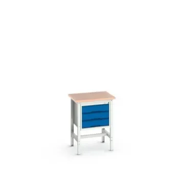 Bott Steel Workbench, 200kg Max Load, Adjustable Height, 930mm x 600mm x 700mm - 16921602.11 product image