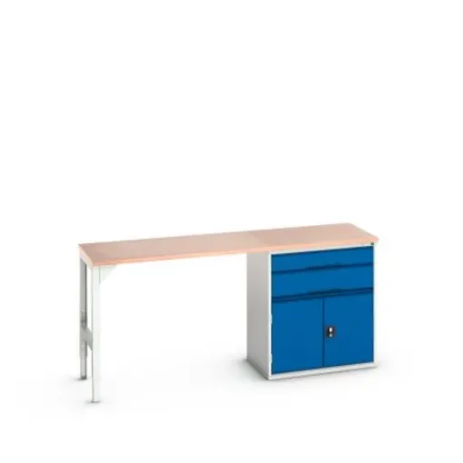 Bott Steel Workbench, 300kg Max Load, 930mm x 600mm x 2000mm - 16921955.11 product image