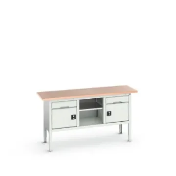 Bott Steel Workbench, 75kg Max Load, Adjustable Height, 930mm x 600mm x 1750mm - 16923021.16 product image