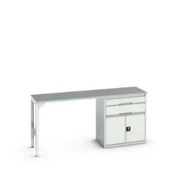 Bott Steel Workbench, 300kg Max Load, 930mm x 600mm x 2000mm - 16921965.16 product image