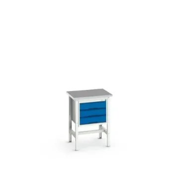 Bott Steel Workbench, 200kg Max Load, Adjustable Height, 930mm x 600mm x 700mm - 16921603.11 product image