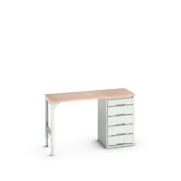 Bott Steel Workbench, 300kg Max Load, 930mm x 600mm x 1500mm - 16921900.16 product image