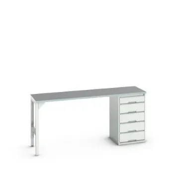 Bott Steel Workbench, 300kg Max Load, 930mm x 600mm x 2000mm - 16921960.16 product image