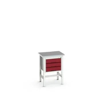 Bott Steel Workbench, 200kg Max Load, Adjustable Height, 930mm x 600mm x 700mm - 16921603.24 product image