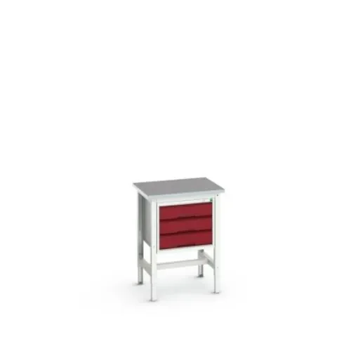 Bott Steel Workbench, 200kg Max Load, Adjustable Height, 930mm x 600mm x 700mm - 16921603.24 product image