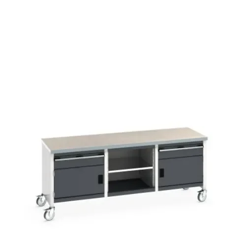Bott 41002123.19V Portable Sheet Steel Workbench, 840mm x 750mm x 2000mm product image