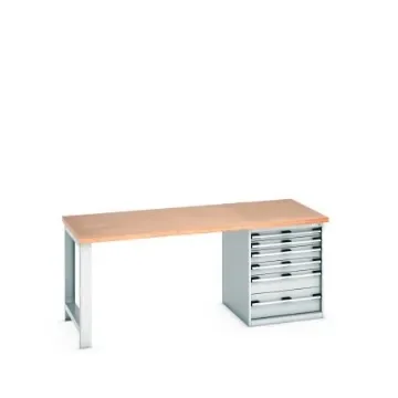 Bott 41004115.16V Sheet Steel Workbench, 840mm x 900mm x 2000mm product image