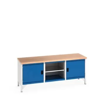 Bott 41002049.11V Sheet Steel Workbench, 840mm x 750mm x 2000mm product image