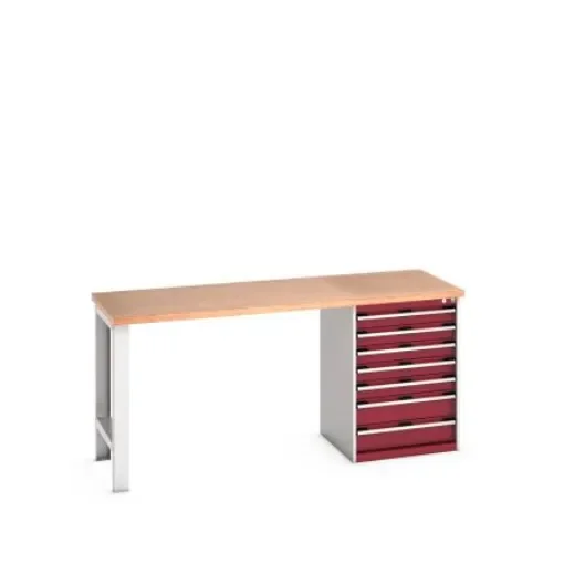 Bott 41004121.24V Sheet Steel Workbench, 940mm x 750mm x 2000mm product image