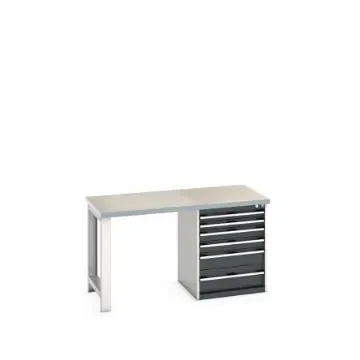 Bott 41003141.19V Sheet Steel Workbench, 840mm x 750mm x 1500mm product image