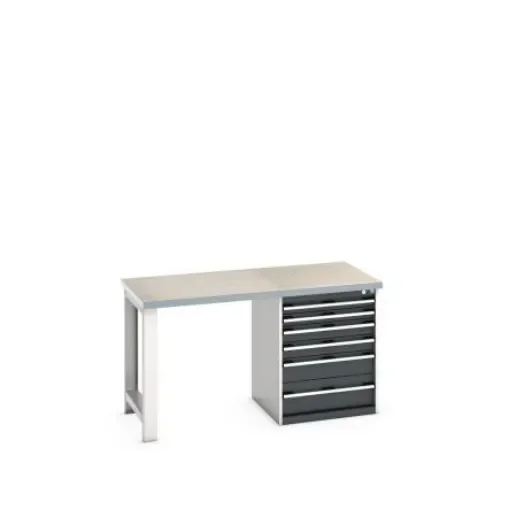 Bott 41003141.19V Sheet Steel Workbench, 840mm x 750mm x 1500mm product image