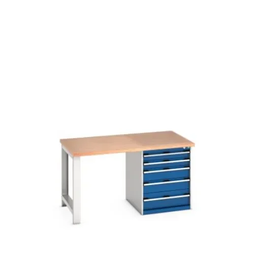 Bott 41004109.11V Sheet Steel Workbench, 840mm x 900mm x 1500mm product image
