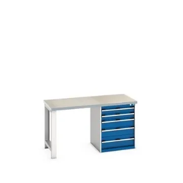 Bott 41003135.11V Sheet Steel Workbench, 840mm x 750mm x 1500mm product image