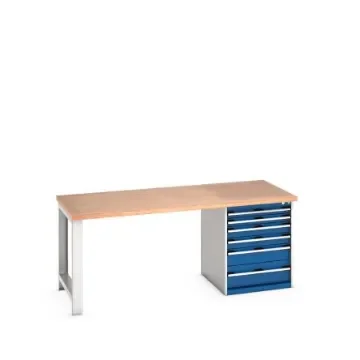 Bott 41004115.11V Sheet Steel Workbench, 840mm x 900mm x 2000mm product image