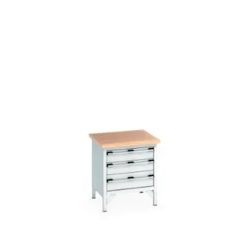 Bott 41002010.16V Sheet Steel Workbench, 840mm x 750mm x 750mm product image