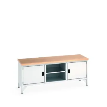 Bott 41002049.16V Sheet Steel Workbench, 840mm x 750mm x 2000mm product image