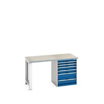 Bott 41003141.11V Sheet Steel Workbench, 840mm x 750mm x 1500mm product image
