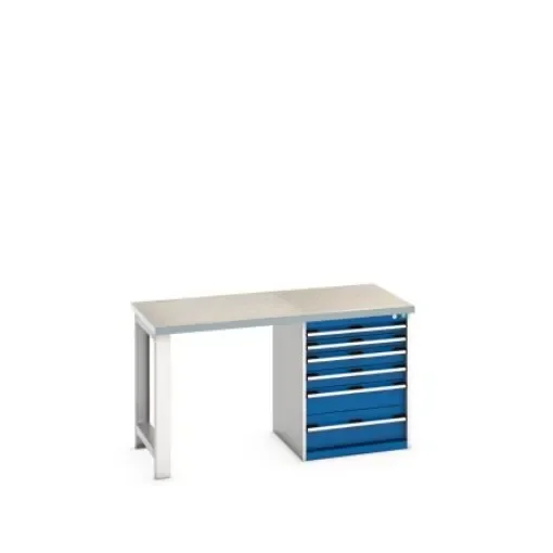 Bott 41003141.11V Sheet Steel Workbench, 840mm x 750mm x 1500mm product image