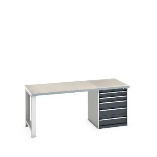 Bott 41004112.19V Sheet Steel Workbench, 840mm x 900mm x 2000mm product image